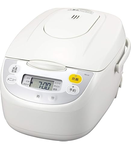 Amazon | JBH-G182-W(ホワイト) 炊きたて マイコン炊飯ジャー 1升